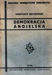 Konstanty Grzybowski - Demokracja angielska