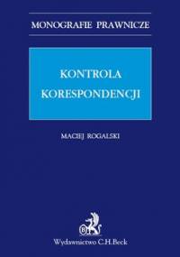 Kontrola korespondencji - Rogalski Maciej