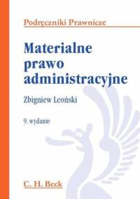 Materialne Prawo Administracyjne - Leoński Zbigniew
