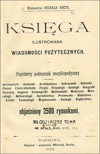 Księga Wiadomości Pożytecznych (1899)