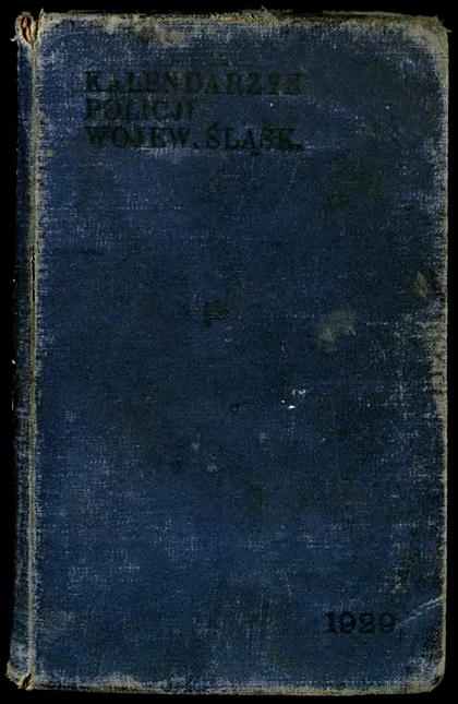 Kalendarzyk Policji Województwa Śląskiego (1929)